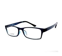 Fullwosing Gafas de miopía miopía miopía con bolsas de malla para hombres, mujeres y estudiantes, marco azul de Ten en cuenta que no son gafas de lectura (blue, -4.00, Dioptrías)