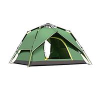Fully Automatic Double-Layer Camping Tent, Instant Automatic Pop Up Tent, Portable Beach Tent, Outdoor Sun Shelter with Carry Bag UV Protection Garden/Camping/Fishing