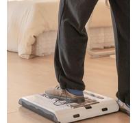 Fully Automatic Sole Cleaning Machine, Waterless Shoe Sole Cleaner Polisher Rub + Suck 2 en 1 with Automatic