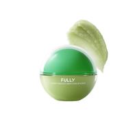 FULLY Green Tomato Smoothie Sugar Lip Scrub, Gentle Lip Exfoliator with Organic Sugar & Tomato Seed Oil for Smooth, Hydrated Lips, Vegan Daily Lip Polish for Dry, Flaky Lips, Korean Skincare, 12g