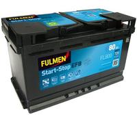 FULMEN Batería (de coche) 800.0 A 80.0 Ah 12.0 V Start and Stop EFB (Ref: FL800)