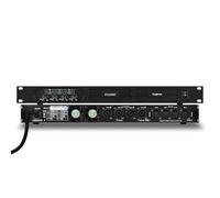 FULODE Amplificador de potencia PA/DJ de 4 canales, 4 x 1500 W a 4 ohmios, espacio en rack ligero de 1U