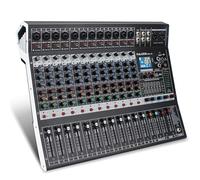 FULODE Mezclador de audio de la serie MIX, mezclador profesional. (MIX-12 12channel)