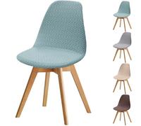 Fuloon Fundas para Sillas, Pack de 4 Fundas Sillas de Comedor Ajustables,Suave y Confortable Funda Protectoras para Silla Elasticas Lavables