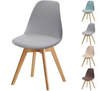 Fuloon Fundas para Sillas, Pack de 4 Fundas Sillas de Comedor Ajustables,Suave y Confortable Funda Protectoras para Silla Elasticas Lavables