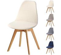 Fuloon Fundas para Sillas, Pack de 4 Fundas Sillas de Comedor Ajustables,Suave y Confortable Funda Protectoras para Silla Elasticas Lavables