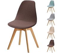 Fuloon Fundas para Sillas, Pack de 6 Fundas Sillas de Comedor Ajustables,Suave y Confortable Funda Protectoras para Silla Elasticas Lavables