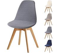 Fuloon Fundas para Sillas, Pack de 6 Fundas Sillas de Comedor Ajustables,Suave y Confortable Funda Protectoras para Silla Elasticas Lavables