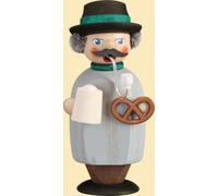 Fumador Bayer Colorido Al.xan.xpr. = 14x6x7cm Nuevo Figura Humeante Räucherkerze