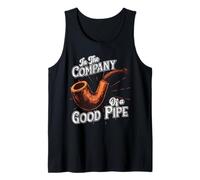 Fumador de pipa retro divertidos fanáticos de fumar amantes de la pipa de tabaco Camiseta sin Mangas