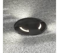 Fumagalli Foco empotrado LED Ceci 160-3L negro CCT
