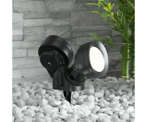 Fumagalli Foco pica Tommy redondo negro/esmerilado 2x10W CCT