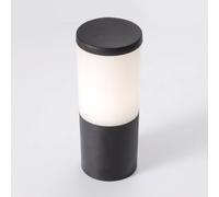 Fumagalli Lámpara sobremuro LED Amelia, CCT, negra, altura 25 cm