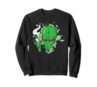 Fumando Criaturas Nebulosas Alienígenas del Cosmos Sudadera