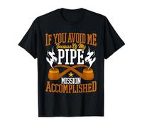 Fumar pipa fumar amante del rollo logrado fumador de pipa Camiseta