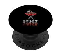 Fumar Y Bromear Parrilla Carne Barbacoa PopSockets PopGrip Adhesivo