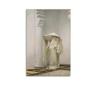 Fumée D'ambre Gris de John Singer Sargent Pintor Póster Arte de Pared Regalos Dormitorio Impresiones Decoración del Hogar Lienzo Pinturas Colgantes 40 x 60 cm