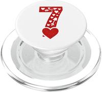 Fun 67 Número 6-7 6 7 A Juego Valentine Six Seven PopSockets PopGrip para MagSafe