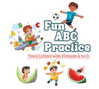 Fun ABC Practice - Trace Letters with Pictures A to Z!