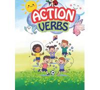 Fun Action Verbs Activity Book for Young Learners: English Practice Exercises, Educational Games, and Mazes for Kids