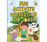 Fun Activity Workbook for Kids: Preschool, Kindergarten, Learning Activities, Connect the Dots,ages 6-10