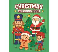 Fun and Easy Holiday Coloring Pages for Kids 50 Illustrations | Santa Gingerbread Christmas Trees and Winter Activities