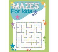 Fun and Easy Mazes for Kids: A Playful Maze Adventure for Ages 4-10: Help cute characters solve fun mazes - perfect for screen-free entertainment!