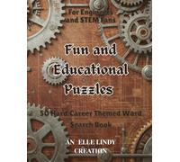Fun and Educational Puzzles for Engineers and STEM Fans: 50 Hard Career Themed Word Search Book (Large Print)