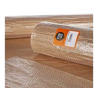 Fun and Go Papel burbuja 47223 transparente con papel kraft 1.20 x 5 m