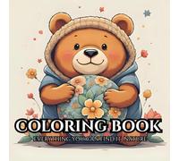 Fun Animal Coloring Book: Cute and Easy Pictures of Animals, Birds, and Fish for Kids Ages 4-8
