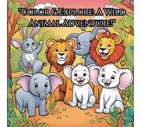 Fun Animal Coloring Book for Kids: "A Delightful Animal-Themed Coloring Book for Creative Young Minds!"