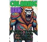 Fun Animal Coloring Book for Kids: Cute and Easy Animal Drawings for Children to Color - Ages 4-8