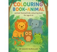Fun Animal Drawings for Kids Ages 4-6 to Color and Learn