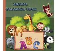 Fun Animal Friends Coloring Pages: Learning Color Pages with Animals for Preschoolers Ages 2-5