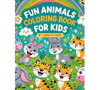 Fun Animals Coloring Book for Kids: A Cute and Playful Collection of Farm and Wild Animals to Color!