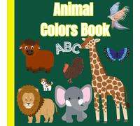 Fun Animals Coloring book for kids: Educational Coloring Pages with Animals and Alphabets for Preschool Children Ages 3-5