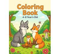 “Fun Animals Colouring Book for Kids”: “40 Easy and Cute Animal Pages for Kids Ages 3-8 | Creative, Screen-Free Fun”