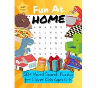Fun at Home Word Search for Kids ages 4-8: 50+ Find and Circle Word Search Puzzles | Educational Workbook for Kindergarten & Early Elementary | Vocabulary Builder (Fun Word Search for Kids)