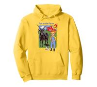 Fun at the Farm Sarcastic Retro Vintage Funny Adult Humor Sudadera con Capucha