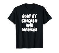 Fun Body by Chicken and Waffles Southern Food Meme Saying Camiseta