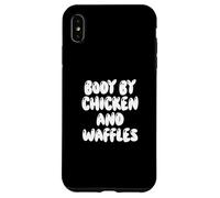 Fun Body by Chicken and Waffles Southern Food Meme Saying Carcasa para iPhone XS MAX