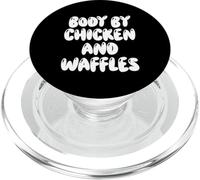 Fun Body by Chicken and Waffles Southern Food Meme Saying PopSockets PopGrip para MagSafe