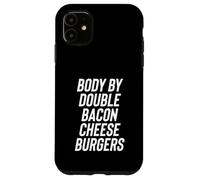 Fun Body by Double Bacon Cheeseburgers Meme Saying Carcasa para iPhone 11