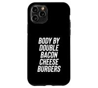 Fun Body by Double Bacon Cheeseburgers Meme Saying Carcasa para iPhone 11 Pro