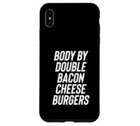 Fun Body by Double Bacon Cheeseburgers Meme Saying Carcasa para iPhone XS MAX