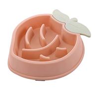 Fun Bowls - Cuenco de alimentación lenta para perros para evitar asfixia a los perros, deja de hincharse, platos para comer, cuenco para mascotas, fácil de limpiar, cuencos para perros de raza pequeña