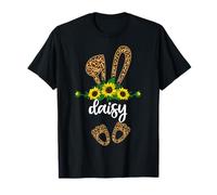 Fun Bunny Daisy Bunny - Camisa de girasol, día de Pascua para abuela Camiseta