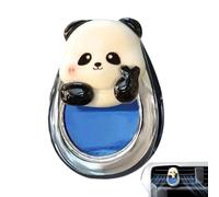 Fun Car Accessories | Stylish Car Diffuser | Portable Car Diffuser, Colorful Auto Perfume Diffuser, Vehicle Aromatherapy Decor, Unique Car Air Freshener, Panda-Themed Car Accessory