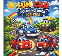 Fun Car Coloring Book: 30 Easy and Fun Car Coloring Pages | Cute and Simple Cars to Color