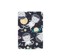 Fun Cat Astronaut Printing - Ambientador para coche, 10 piezas, hojas aromáticas, accesorios para colgar en el coche con cuerdas para decoración